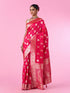 Mohey Pink Elegance Saree