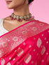 Mohey Pink Elegance Saree