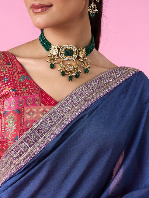 Mohey Aqua Brilliance Saree