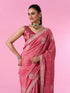 Mohey Enchanting Pink Radiance Saree
