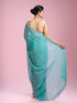 Mohey Elegant Sea Green Saree