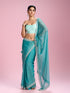 Mohey Elegant Sea Green Saree