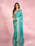 Mohey Glistening Light Blue Saree