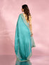 Mohey Glistening Light Blue Saree