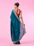 Mohey Emerald Elegance Chinon Saree