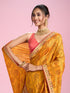 Mohey Sunshine Elegance Yellow Saree