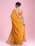 Mohey Sunshine Elegance Yellow Saree