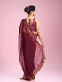 Mohey Pink Gajree Organza Saree