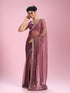 Mohey Royal Purple Radiance Saree