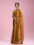 Mohey Mustard Yellow Organza Saree