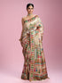Mohey Elegant Cream Splendour Saree