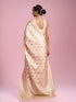 Mohey Elegant Cream Saree