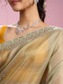 Mohey Pistachio Organza Elegance Saree