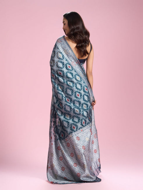 Mohey Emerald Expression Saree