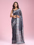 Mohey Indigo Blue Elegance Saree