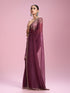 Mohey Boldly Chic Purple Saree