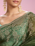 Mohey Emerald Elegance Saree