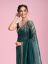 Mohey Sea Green Elegance Saree