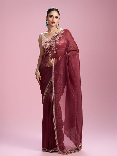 Mohey Coral Bliss Saree