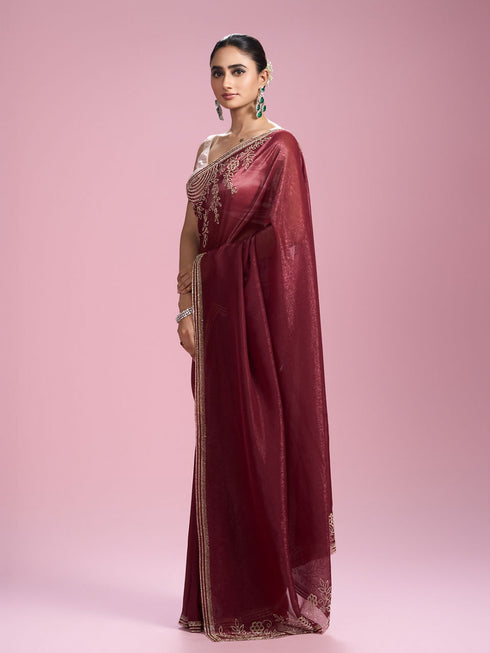Mohey Coral Bliss Saree