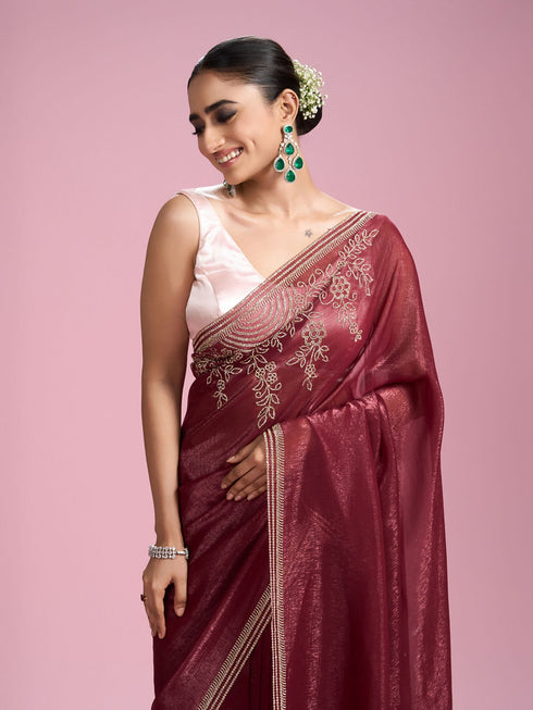 Mohey Coral Bliss Saree