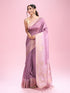 Mohey Purple Elegance Extravaganza Saree