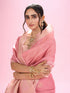 Mohey Pink Elegance Brilliance Saree