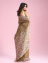 Mohey Mystic Mehandi Green Saree