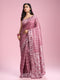 Mohey Wine Hues Celebration Saree