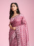 Mohey Wine Hues Celebration Saree
