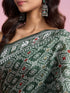 Mohey Timeless Green Elegance Saree