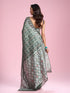 Mohey Timeless Green Elegance Saree