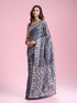 Mohey Mesmerizing Indigo Blue Saree