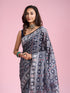 Mohey Mesmerizing Indigo Blue Saree