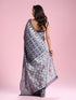 Mohey Mesmerizing Indigo Blue Saree