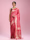 Mohey Ravishing Rani Pink Saree