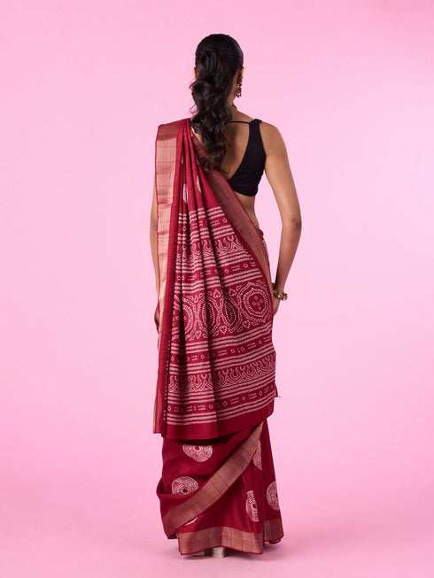 Mohey Wine Delight Majestic Saree