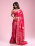 Mohey Radiant Pink Elegance Saree