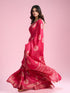 Mohey Radiant Pink Elegance Saree