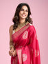Mohey Radiant Pink Elegance Saree