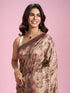 Mohey Beige Weave Saree