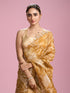 Mohey Sun kissed Mustard Yellow Organza Saree