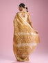 Mohey Sun kissed Mustard Yellow Organza Saree