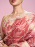 Mohey Pink Organza Saree