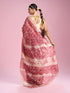 Mohey Pink Organza Saree