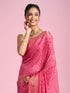 Mohey Rani Pink Radiance Saree