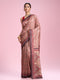 Mohey Glamorous Fawn Elegance Saree
