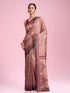 Mohey Glamorous Fawn Elegance Saree