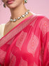 Mohey Pink Artistic Fiesta Saree