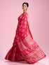 Mohey Pink Artistic Fiesta Saree